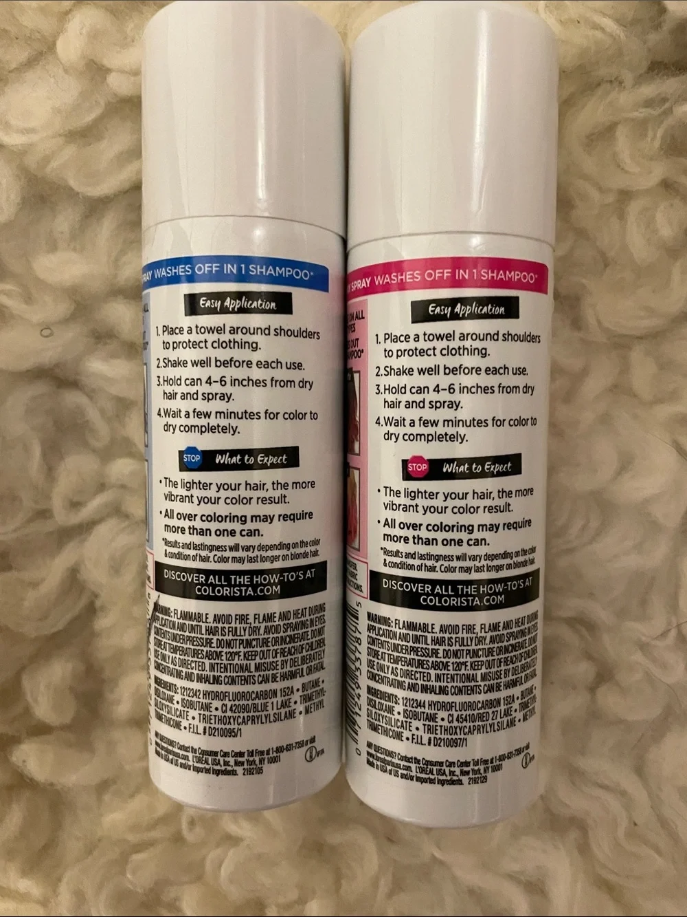 L'Oréal Colorista 1-Day Spray - Blue & Hot Pink